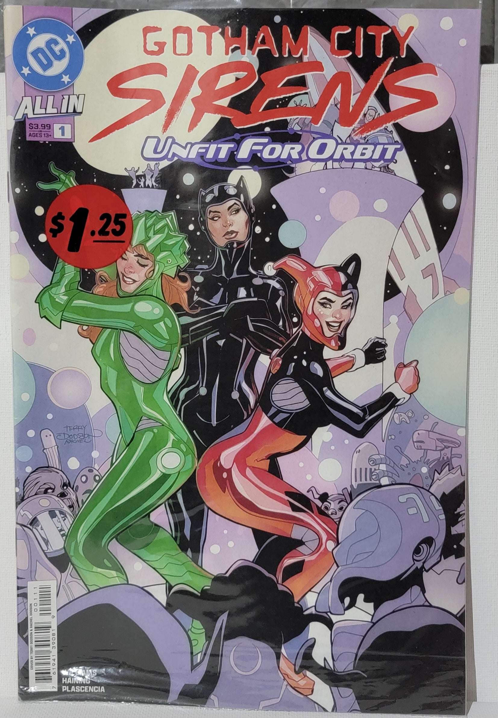 DC Comics Gotham City Sirens: Unfit for Orbit #1