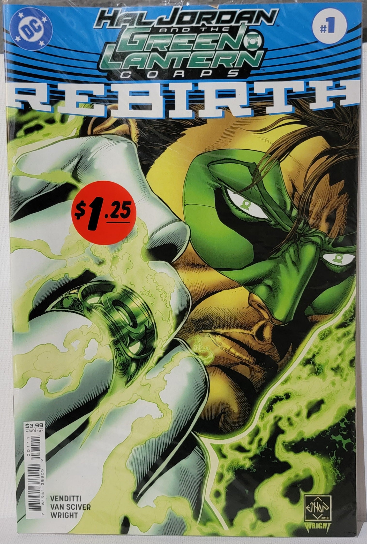 DC Comics Hal Jordan and the Green Lanturn Corps: Rebirth #1
