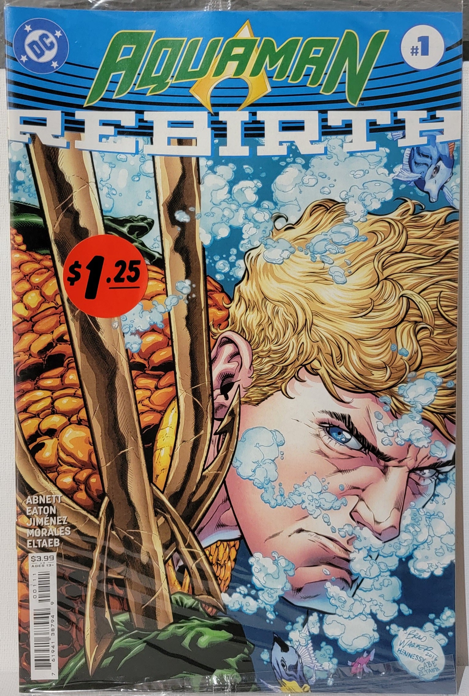 DC Comics Aquaman: Rebirth #1