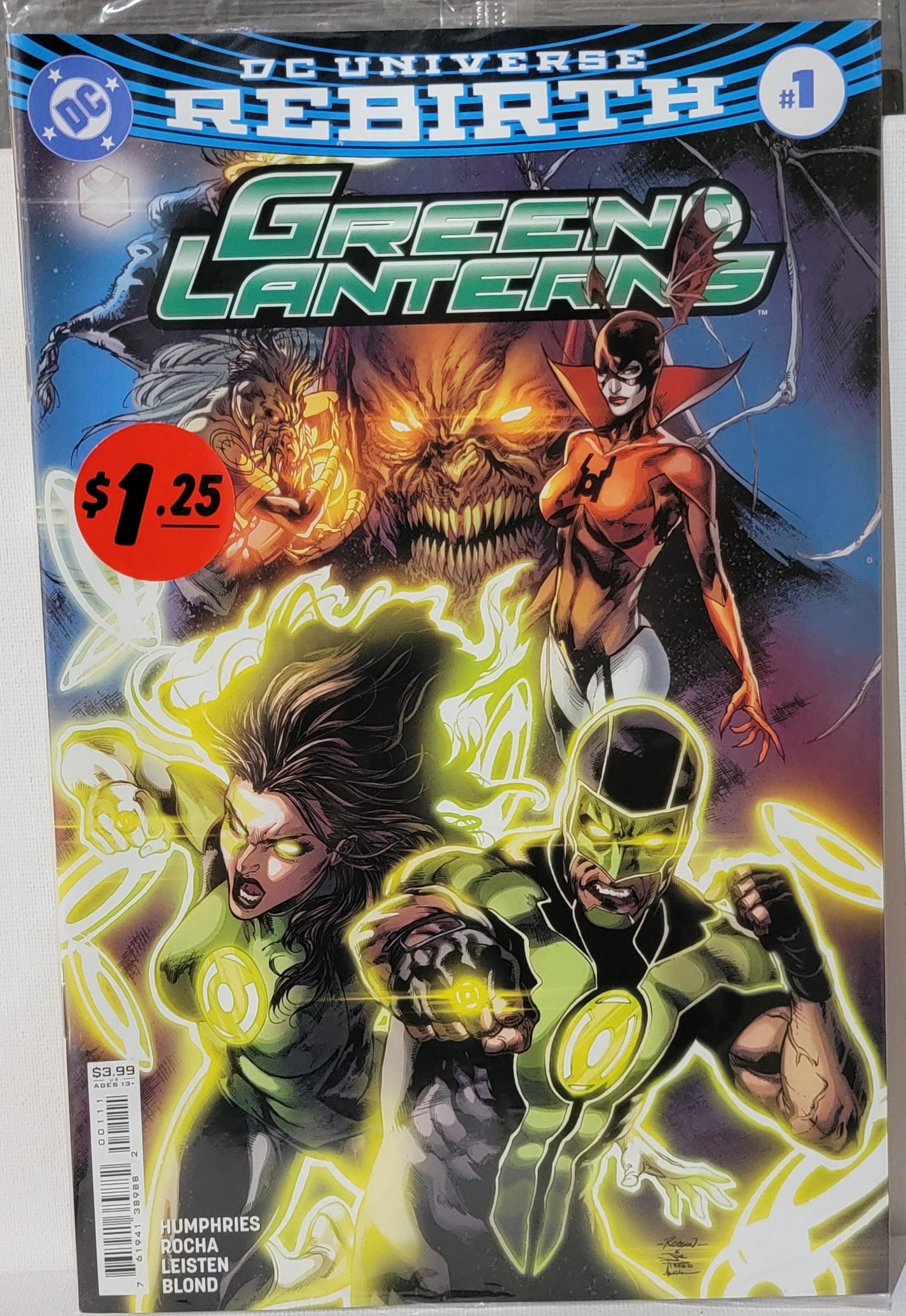 DC Comics DC Universe Rebirth: Green Lanterns #1