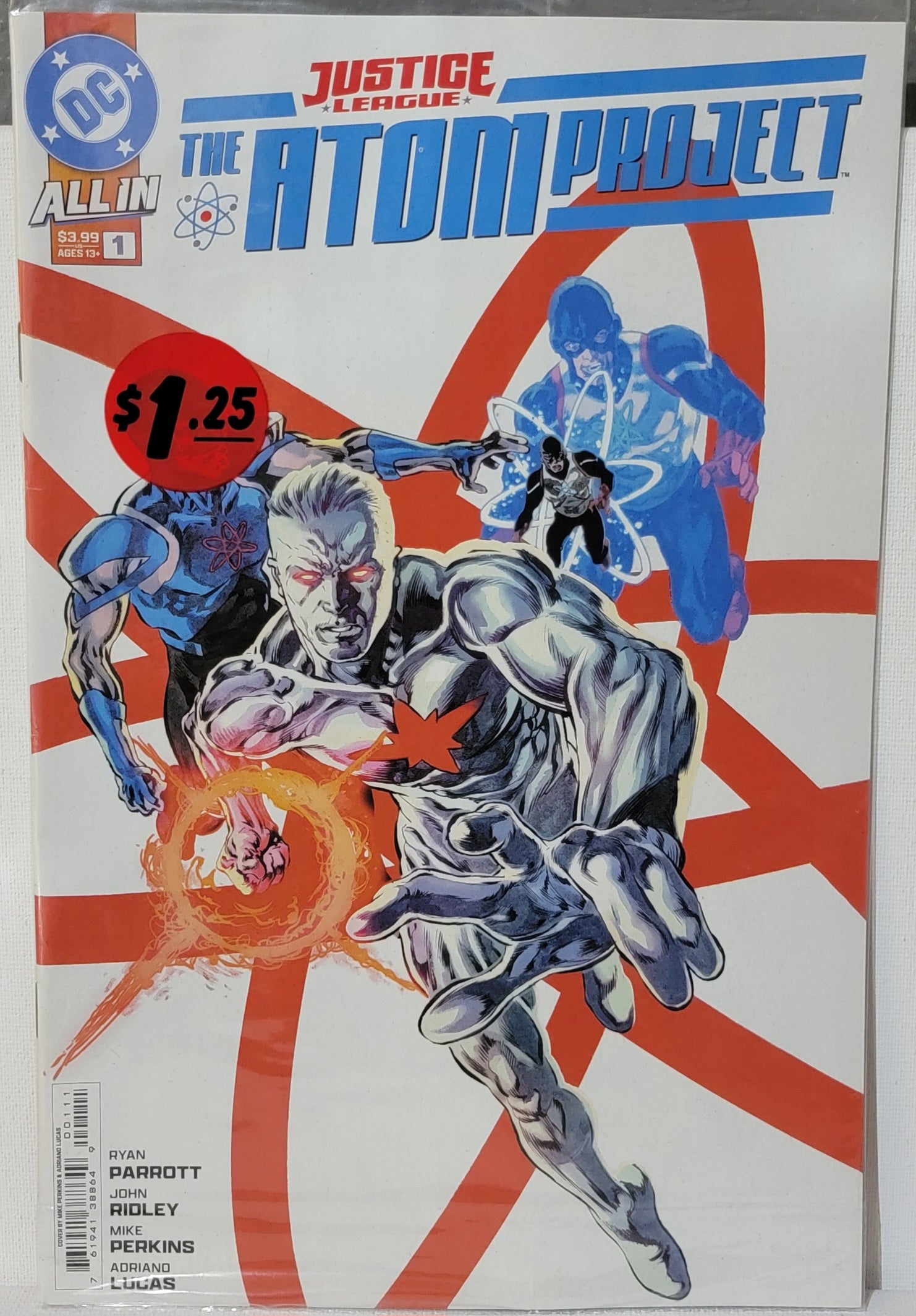 DC Comics Justice League: The Atom Project #1
