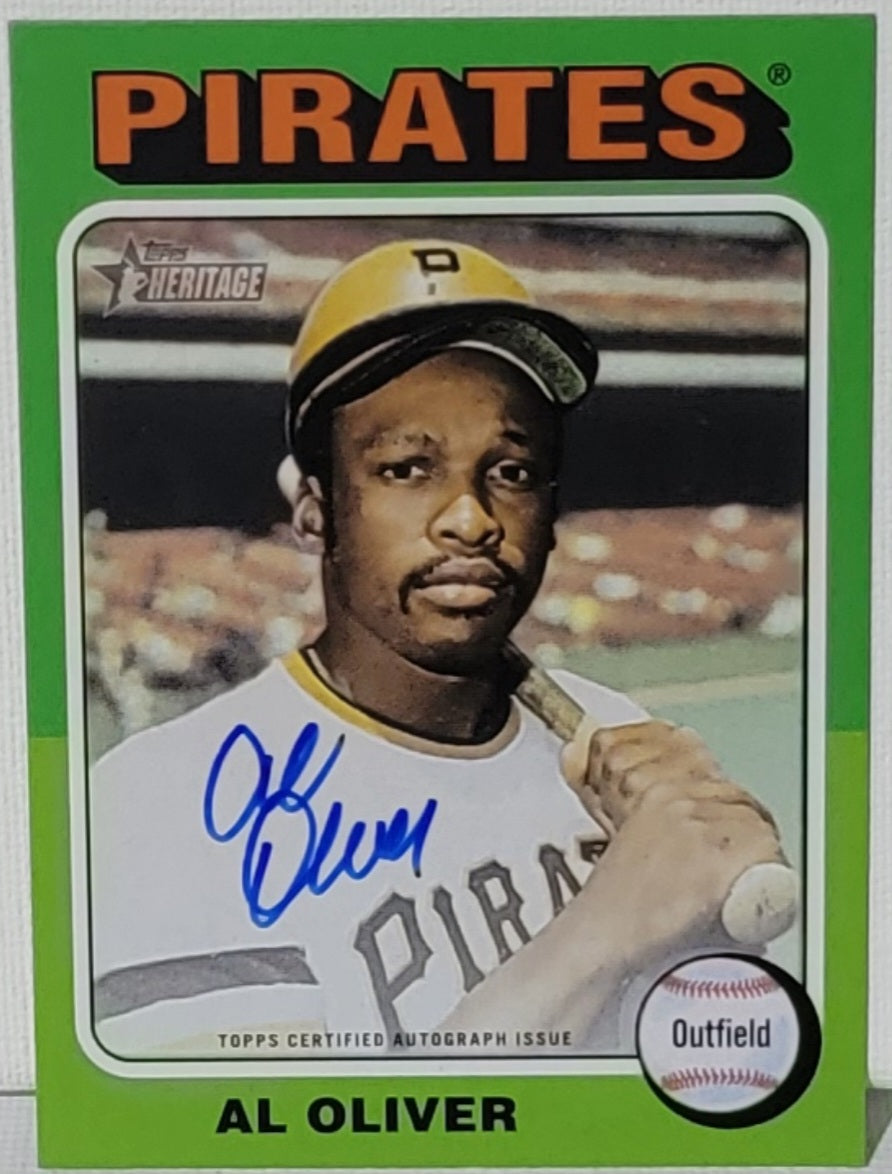 Topps Heritage 2024 Al Oliver Autograph