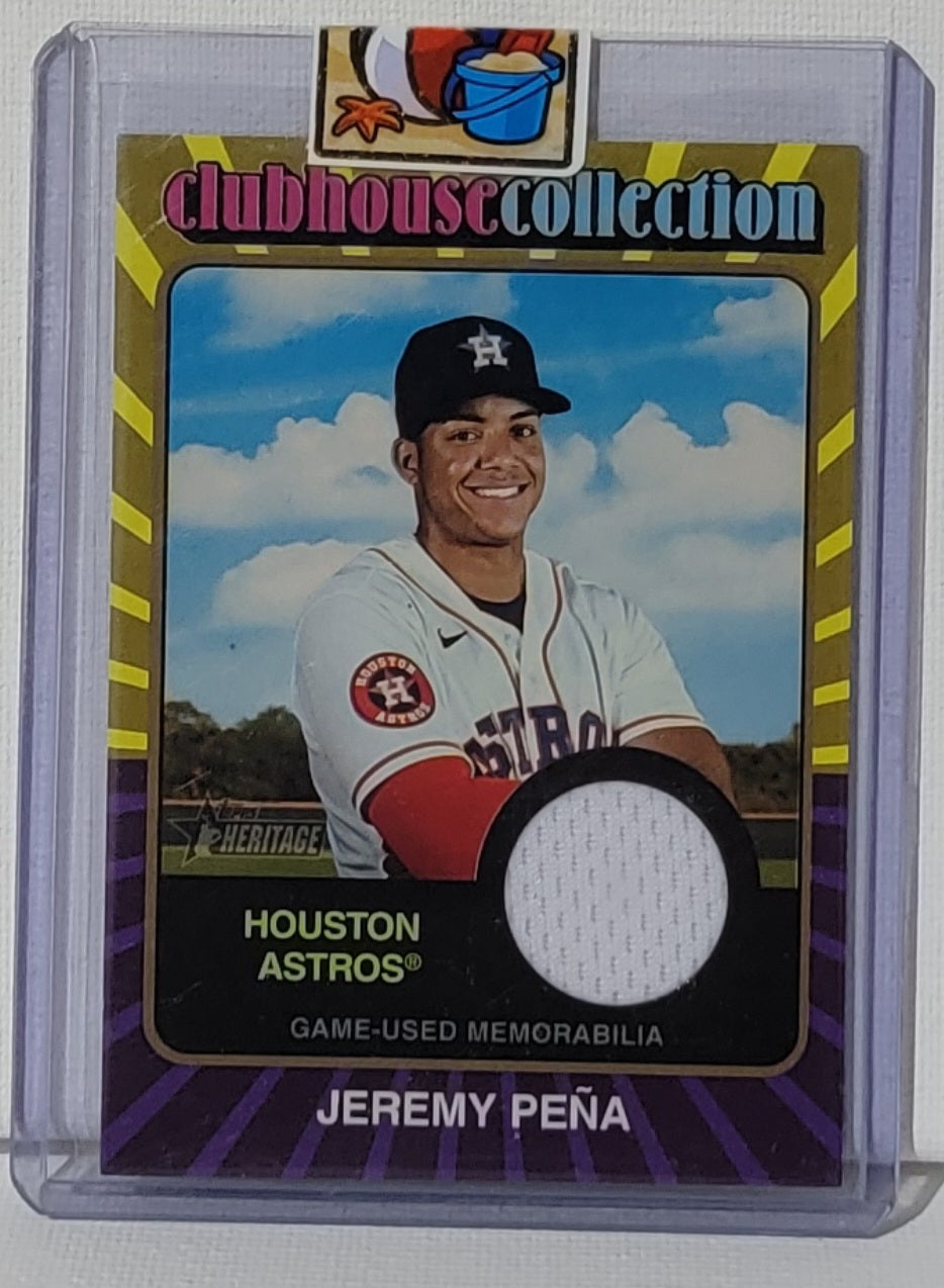 Topps Heritage 2024 Jeremy Peña Gold 39/99
