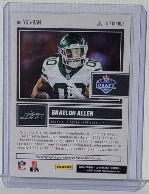 2024 Panini Year One Braelon Allen Autograph